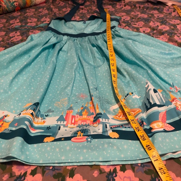 Disney Dress Shop Magic Kingdom Retro Halter Dress Size S - Picture 4 of 14